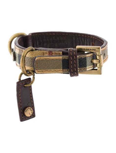 burberry collar|Burberry dog collar large.